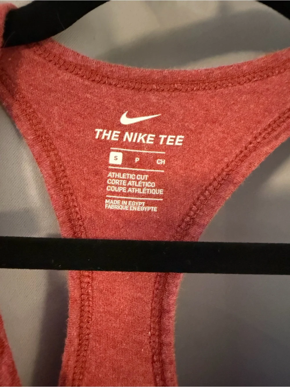 Nike Women's Heather Red USA Racerback Tank Top